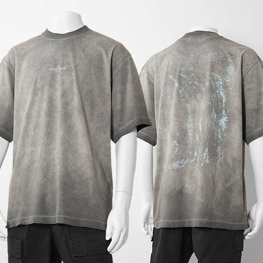 STONE ISLAND メンズ Tシャツ L1S152100002 S0366 BLACK ブラック V0029