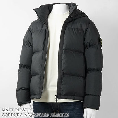 STONE ISLAND メンズ ダウンジャケット MATT RIPSTOP CORDURA ADVANCED FABRICS L2S154100013 S0483 BLACK ブラック V0029