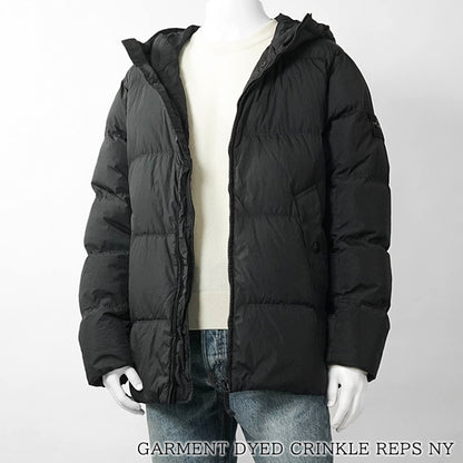 STONE ISLAND メンズ ダウンジャケット GARMENT DYED CRINKLE REPS NY L2S154100037 S0A23 ブラック V0029