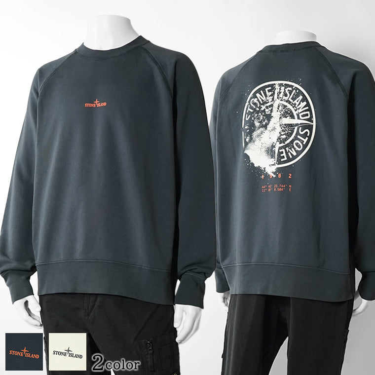 STONE ISLAND メンズ スウェットシャツ L2S156100008 S0466 2カラー