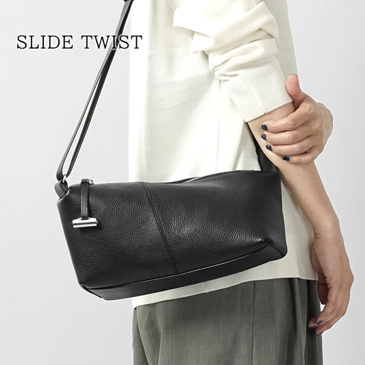 J&M DAVIDSON メンズ レディース ショルダーバッグ SLIDE TWIST LSTT 0XX SGXX BLACK ブラック 999S
