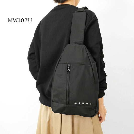 MARNI KIDS キッズ ボディバッグ MW107U M01634 M00TJ ブラック 0M900