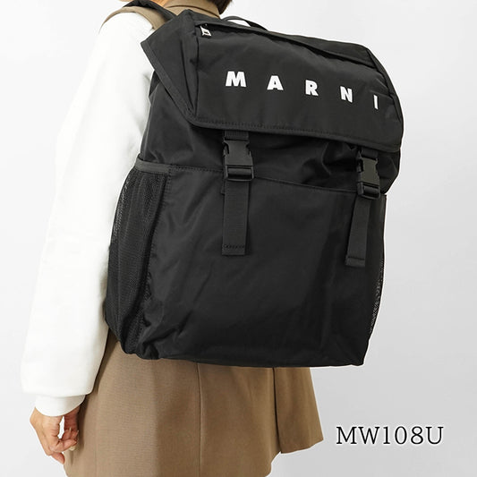 MARNI KIDS キッズ バックパック MW108U M01637 M00TJ ブラック 0M900