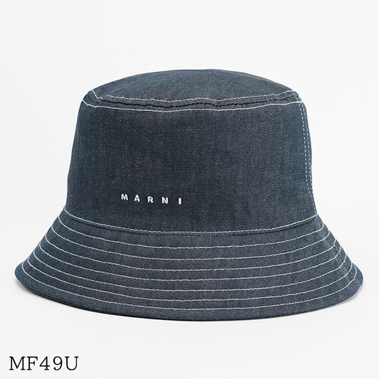 MARNI KIDS キッズ バケットハット MF49U M01832 M00WT インディゴ 0M01