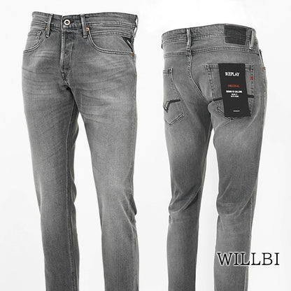 REPLAY メンズ ジーンズ WILLBI M1008R 739962 ウォッシュグレー 096