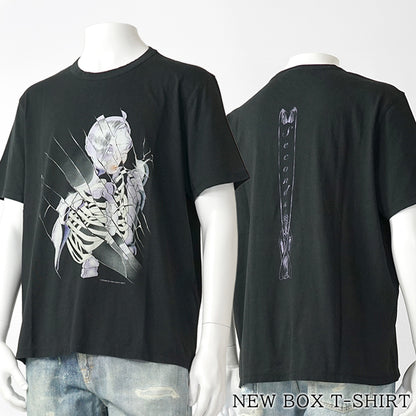 OUR LEGACY メンズ Tシャツ NEW BOX T-SHIRT M2266NC ブラック CYBERNETIC ANGEL PRINT