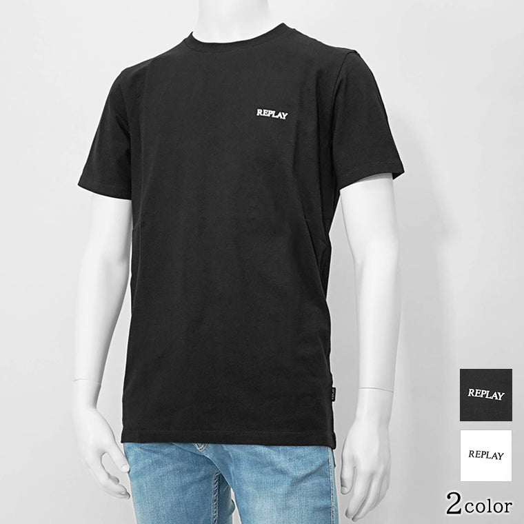 REPLAY メンズ Tシャツ M3038 23352P 2カラー