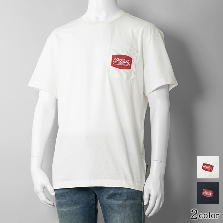【2026SS SUMMER SALE】REPLAY メンズ Tシャツ M3351 2660 2カラー