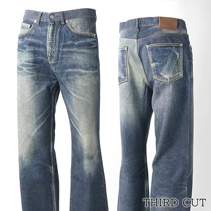 OUR LEGACY メンズ ジーンズ THIRD CUT M4265TAZ ウォッシュブルー AZURE PRINT