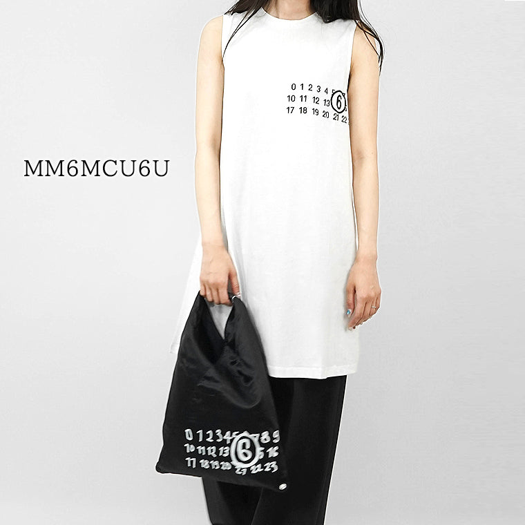 【SUMMER FINAL SALE】 MM6 Maison Margiela KIDS キッズ ワンピース MM6MCU6U M60780 MM04I ホワイト M6100