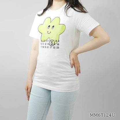 MM6 Maison Margiela KIDS キッズ Tシャツ MM6T124U M60805 MM04I ホワイト M6100