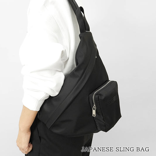 MM6 Maison Margiela KIDS キッズ ワンショルダーバッグ JAPANESE SLING BAG M60820 P6416 ブラック T8013
