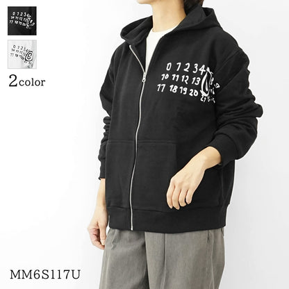 MM6 Maison Margiela KIDS キッズ ジップアップパーカー MM6S117U M60872 MM02X 2カラー