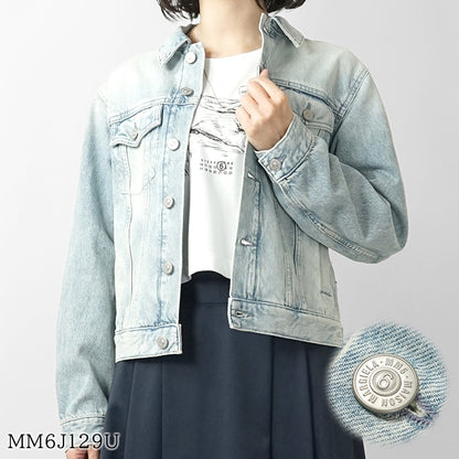 MM6 Maison Margiela KIDS キッズ デニムジャケット MM6J129U M60924 MM06Y ウォッシュブルー M601
