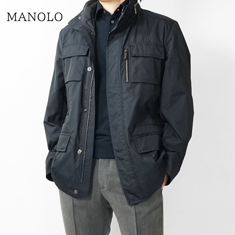 MooRER メンズ ジャケット MANOLO KM ネイビー BLU