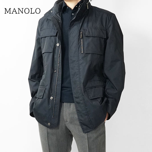 MooRER メンズ ジャケット MANOLO KM ネイビー BLU