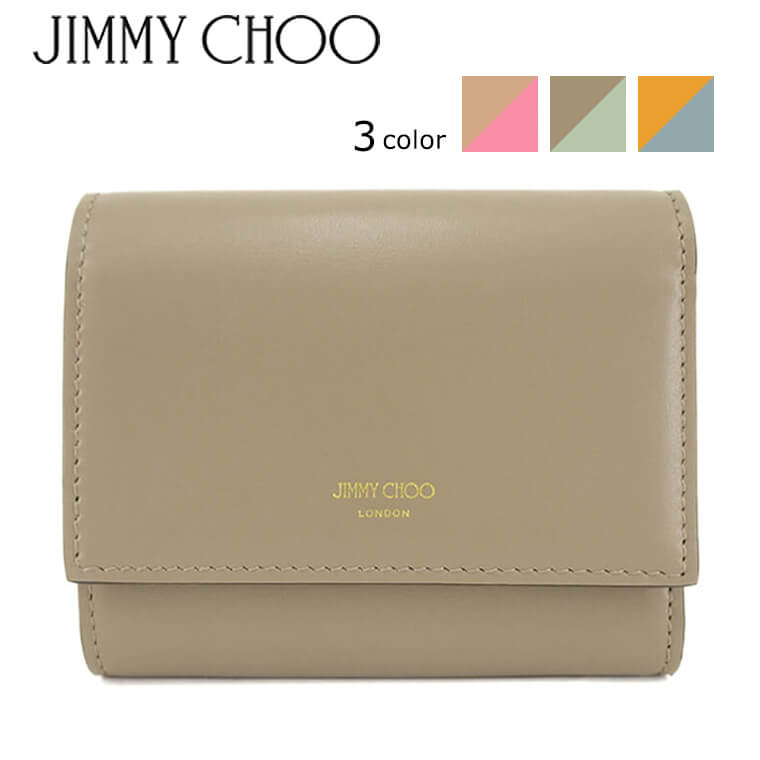 JIMMY CHOO レディース 3つ折り財布 MARINDA AYO 3カラー