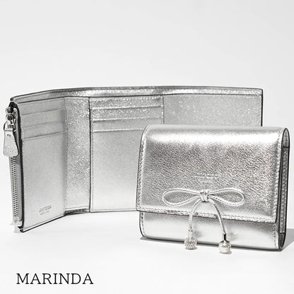 JIMMY CHOO レディース 3つ折り財布 MARINDA JIF シルバー SILVER