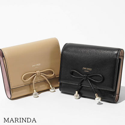 JIMMY CHOO レディース 3つ折り財布 MARINDA KHY 2カラー