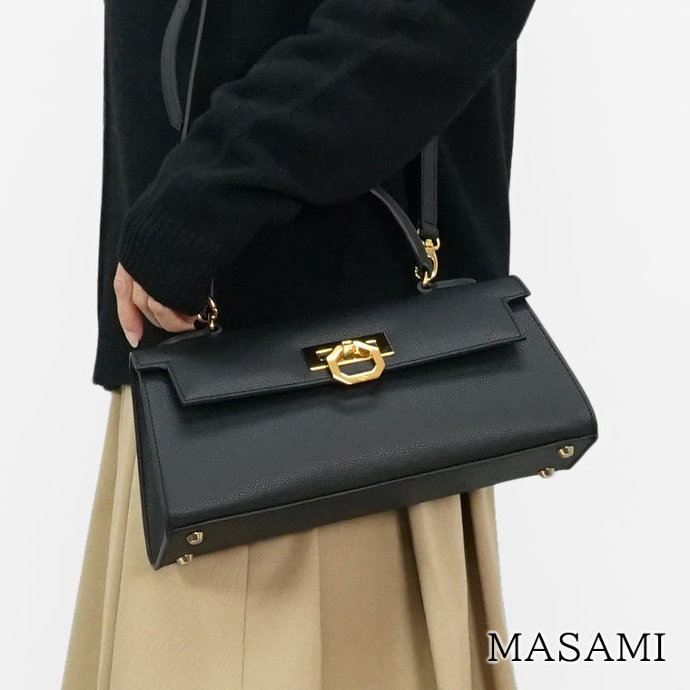 CARBOTTI レディース ショルダーバッグ MASAMI 242 BLACK