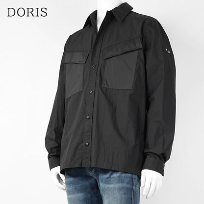 【2026SS SUMMER SALE】 TATRAS メンズ シャツ DORIS MCKZ0307073588 BLACK ブラック 001