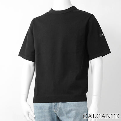 TATRAS メンズ 半袖ニット CALCANTE MCKZ0448053588 BLACK ブラック 001