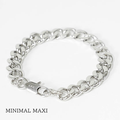 A.P.C. レディース メンズ ブレスレット MINIMAL MAXI MEAEC M70904 SILVER シルバー RAB