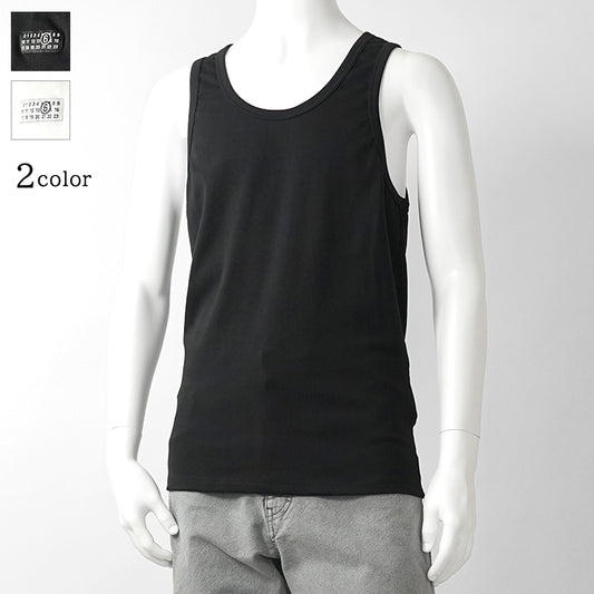 【2026SS SUMMER SALE】MM6 Maison Margiela UNDERWEAR メンズ タンクトップ MJD350020 2カラー