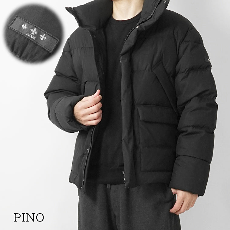 TATRAS メンズ ダウンジャケット PINO MJXA0100010528 BLACK ブラック 001