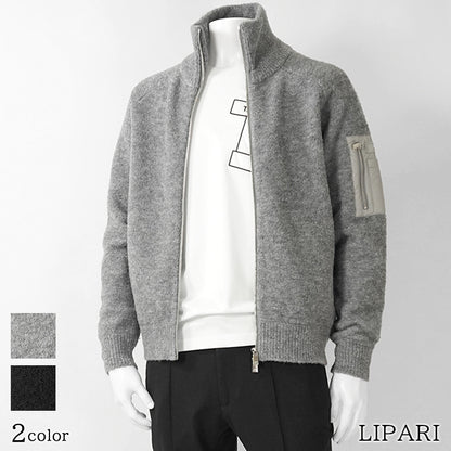 TATRAS メンズ ジップアップニット LIPARI MJXA0140050248 2カラー