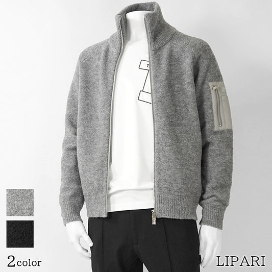 TATRAS メンズ ジップアップニット LIPARI MJXA0140050248 2カラー