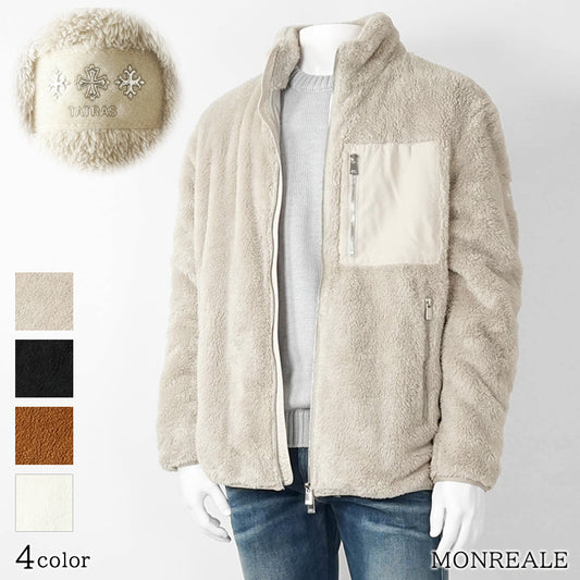 TATRAS メンズ ボアブルゾン MONREALE MJXA0213033588 4カラー