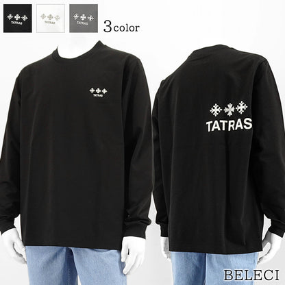 【SUMMER FINAL SALE】 TATRAS メンズ 長袖Tシャツ BELECI MTAT25S8242 M 3カラー