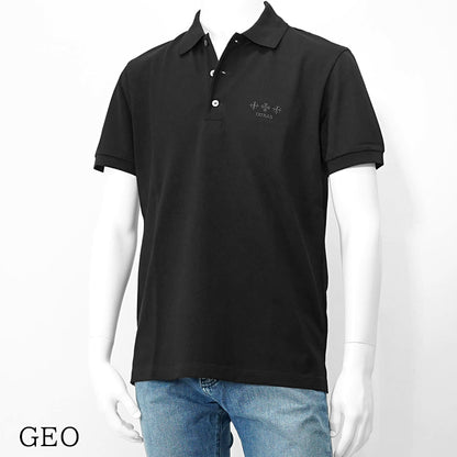 【SUMMER FINAL SALE】 TATRAS メンズ ポロシャツ GEO MTAT25S8272 M BLACK ブラック 01