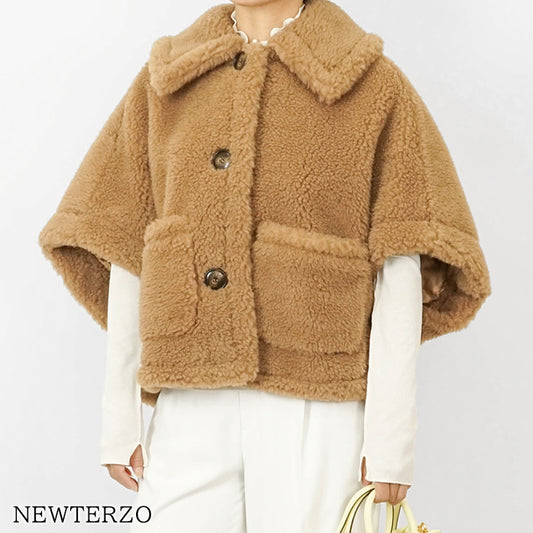 Max Mara レディース ケープ NEWTERZO 2524736022 MARRONE 001