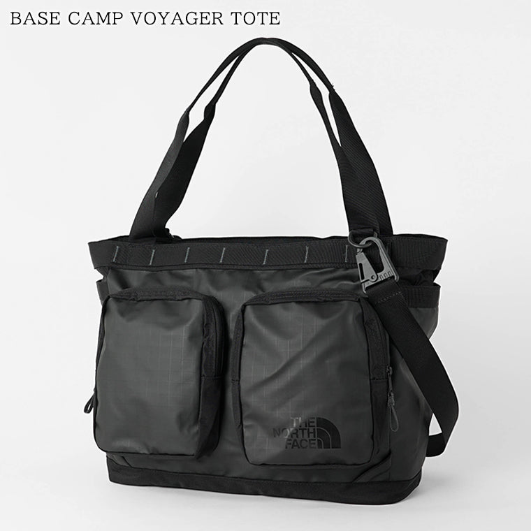 THE NORTH FACE メンズ レディース トートバッグ BASE CAMP VOYAGER TOTE NF0A81BM TNF BLACK ASPHGR ブラック グレー KT0
