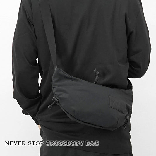 THE NORTH FACE メンズ レディース ショルダーバッグ NEVER STOP CROSSBODY BAG NF0A81DS TNF BLACK NPF ブラック 4H0