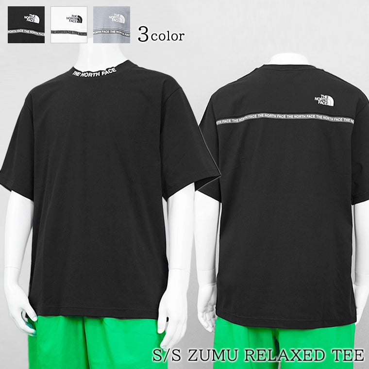 【SUMMER FINAL SALE】 THE NORTH FACE メンズ Tシャツ S S ZUMU RELAXED TEE NF0A87DD 3カラー