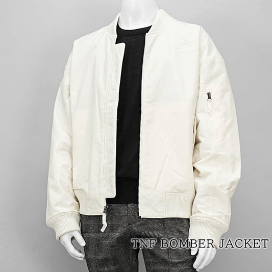 THE NORTH FACE メンズ ブルゾン TNF BOMBER JACKET NF0A88XZ WHITE DUNE ホワイトデューン QLI