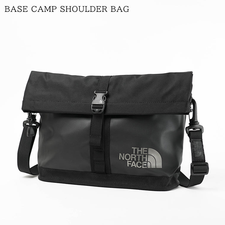 THE NORTH FACE メンズ レディース ショルダーバッグ BASE CAMP SHOULDER BAG NF0A8BK6 TNF BLACK ASPHALT GREY ブラック グレー BIA