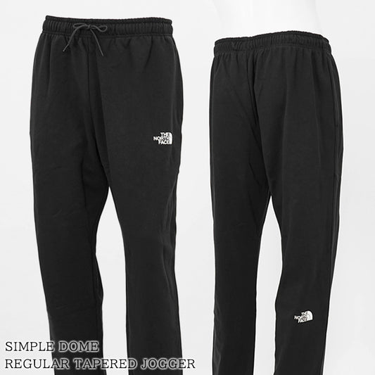 THE NORTH FACE メンズ スウェットパンツ SIMPLE DOME REGULAR TAPERED JOGGER NF0A8C1W TNF BLACK ブラック JK3