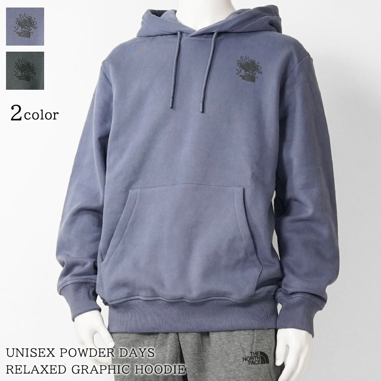 THE NORTH FACE メンズ パーカー UNISEX POWDER DAYS RELAXED GRAPHIC HOODIE NF0A8E4G 2カラー