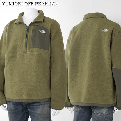 THE NORTH FACE メンズ ハーフジッププルオーバー YUMIORI OFF PEAK 1/2 NF0A8FKP CARAWAY SEED NEW TAUPE GREEN カーキ RL2