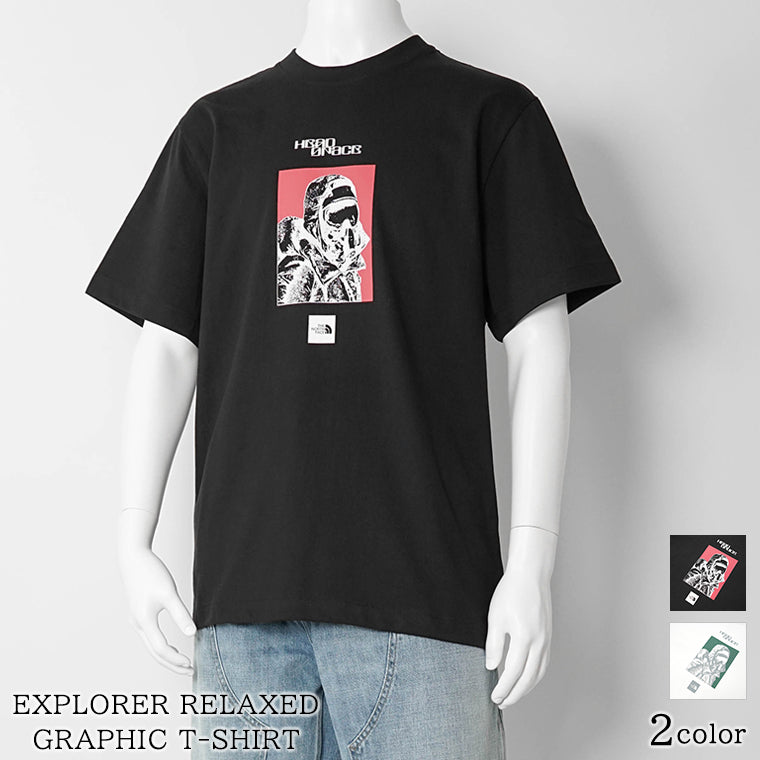 THE NORTH FACE メンズ Tシャツ EXPLORER RELAXED GRAPHIC T SHIRT NF0A8G9M 2カラー