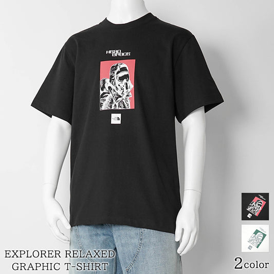 THE NORTH FACE メンズ Tシャツ EXPLORER RELAXED GRAPHIC T SHIRT NF0A8G9M 2カラー