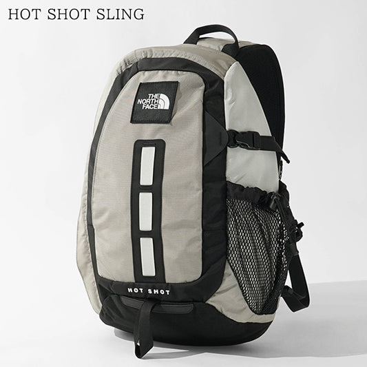 THE NORTH FACE メンズ レディース ワンショルダーバッグ HOT SHOT SLING NF0A8JCE STONE SLAB CUMULUS CLOUD グレージュ SM4