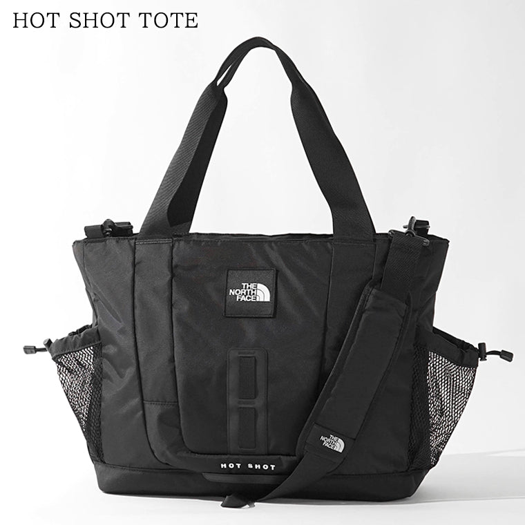 THE NORTH FACE メンズ レディース トートバッグ HOT SHOT TOTE NF0A8JCF TNF BLACK ブラック JK3