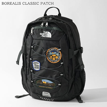 THE NORTH FACE メンズ レディース バックパック BOREALIS CLASSIC PATCH NF0A8KE8 TNF BLACK ASPHALT GREY ブラック アスファルトグレー 0E6