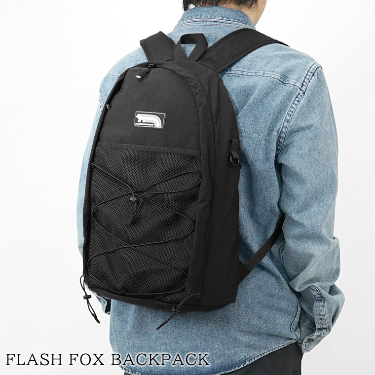 MAISON KITSUNE メンズ レディース バックパック FLASH FOX BACKPACK NM05170 WQ4034 BLACK ブラック P199