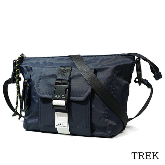 A.P.C. メンズ レディース ショルダーバッグ TREK PAAFH H61734 DARK NAVY ダークネイビー IAK